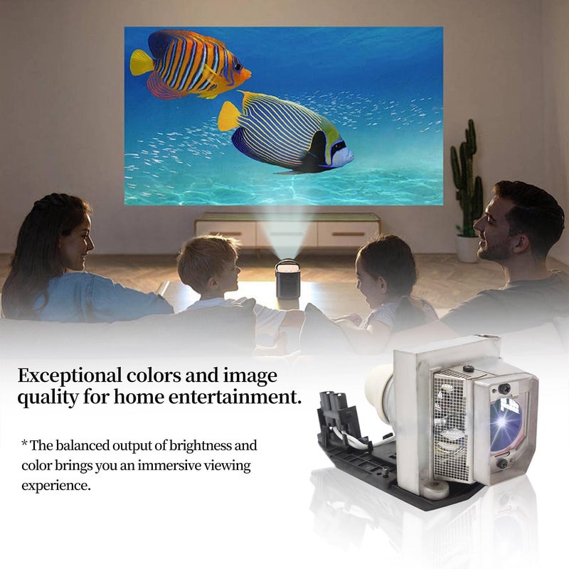 SORNEICDR 725-10229/330-6581 / KFV6M A+ Quality Replacement Projector Lamp Bulb Compatible with DELL 1510X 1610X 1610HD Projectors, with Housing - Image 5
